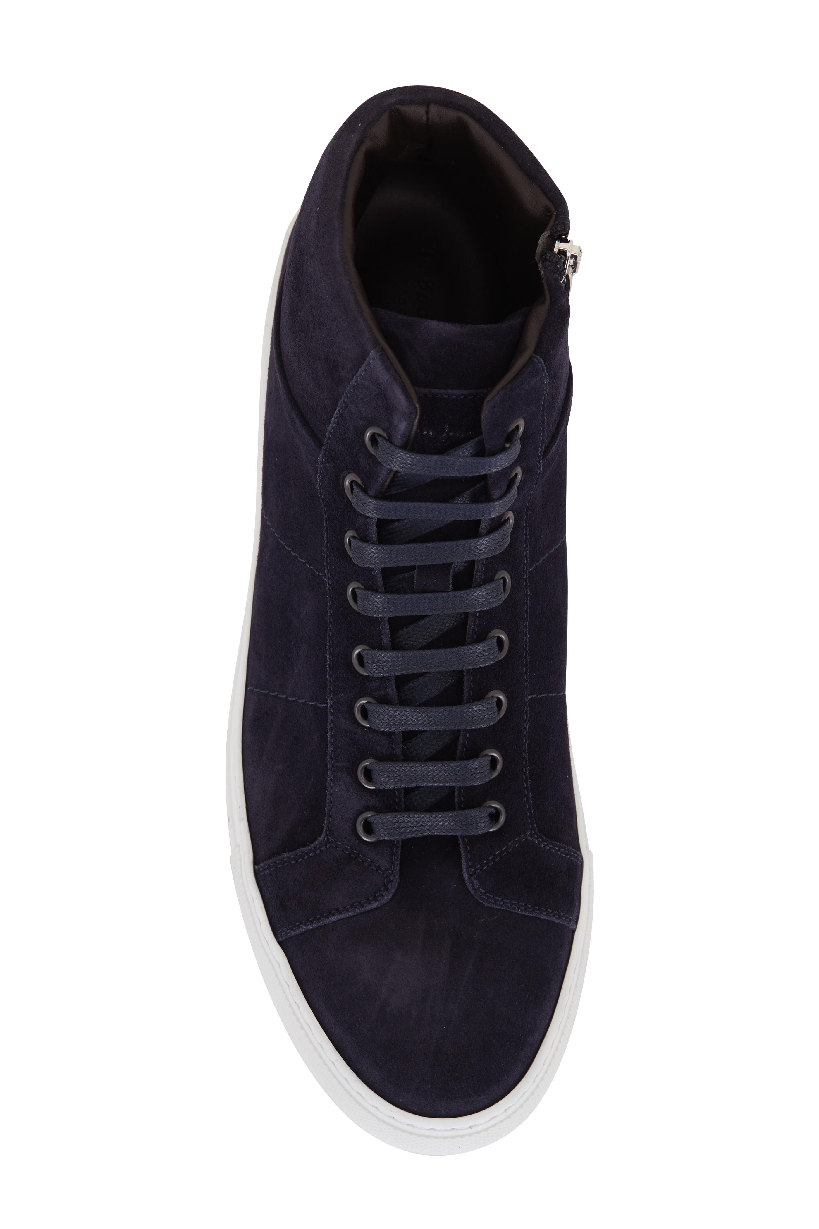 To Boot New York - Jones Navy Suede High-Top Sneaker
