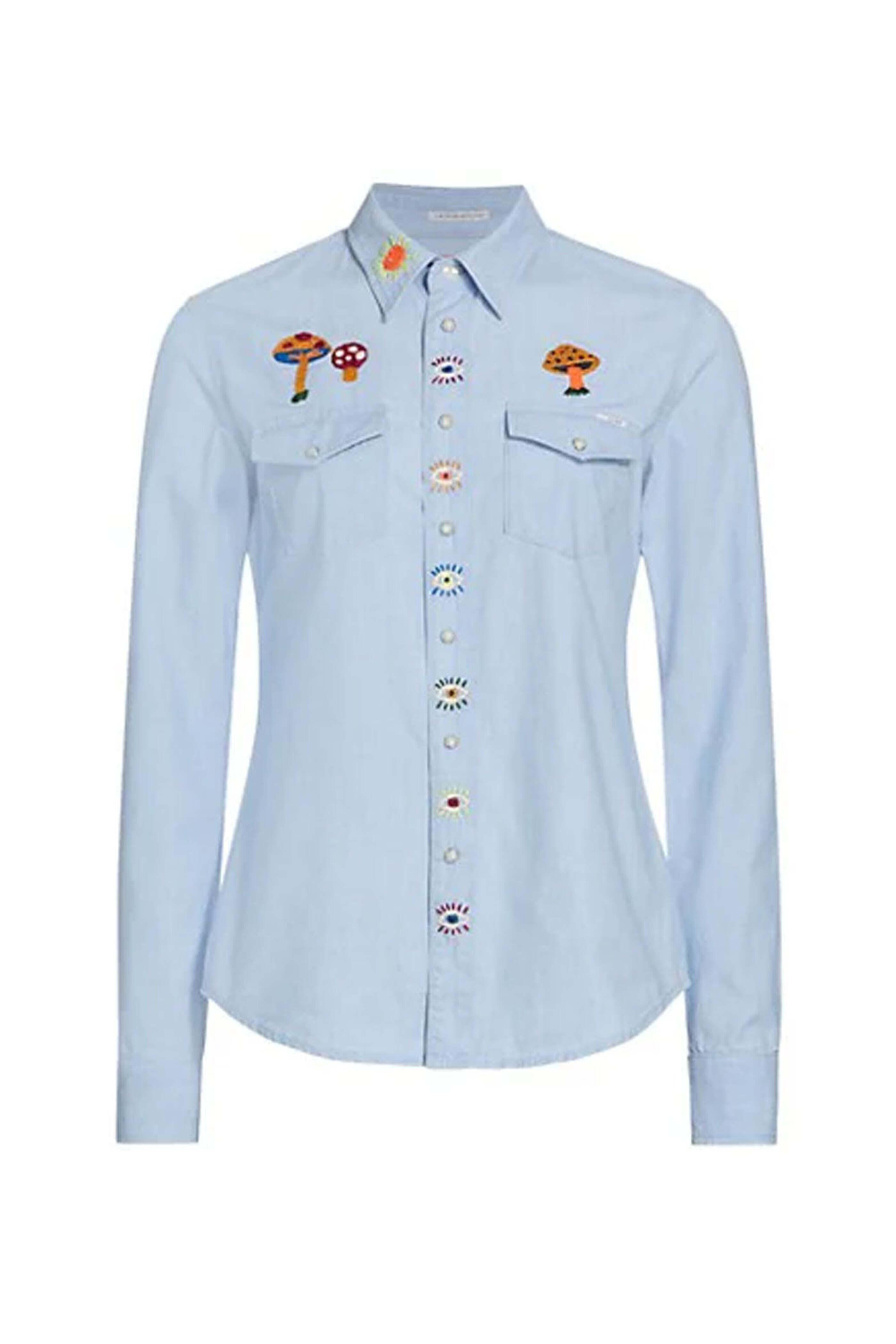 Mother - The Honey Yoke Shirt in Magic Mushroom