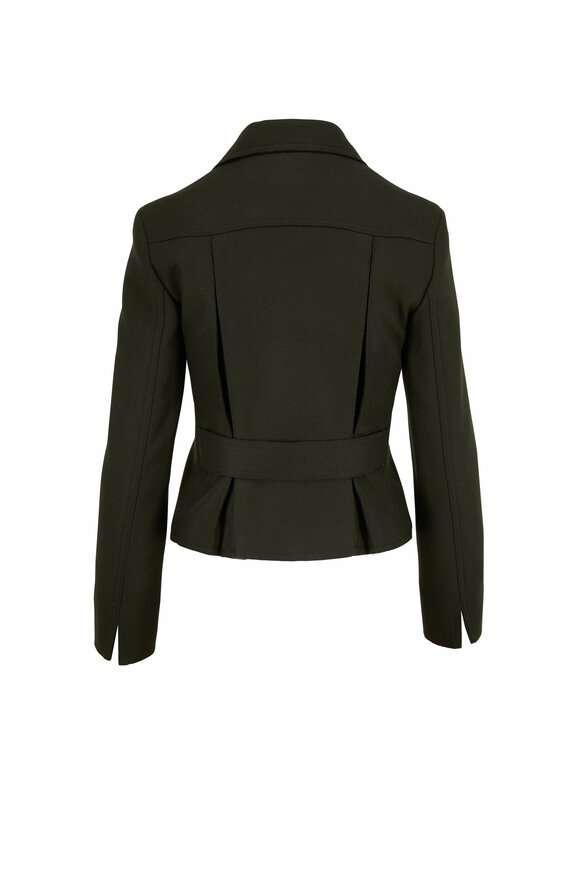 Akris Punto - Bamboo Stretch Wool Moto Jacket