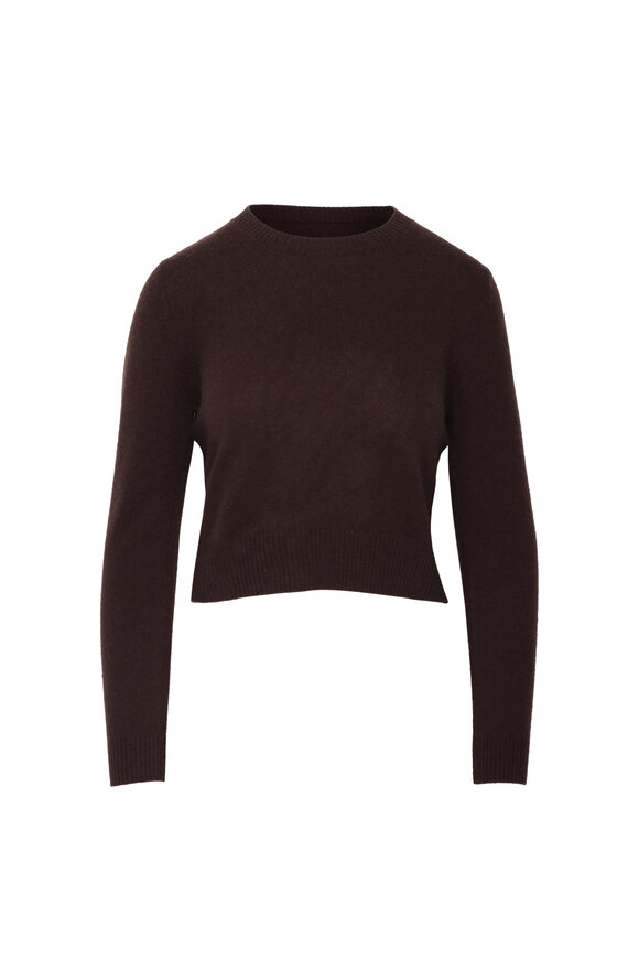 Crush Cashmere Womad Little Coffee Crewneck Sweater