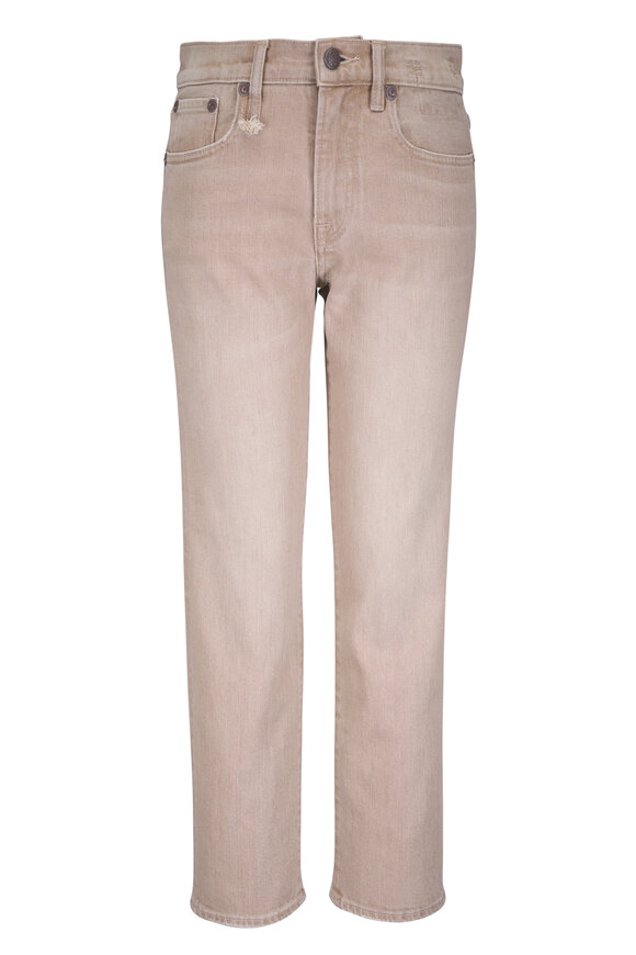 R13 Romeo Khaki Cropped Jean