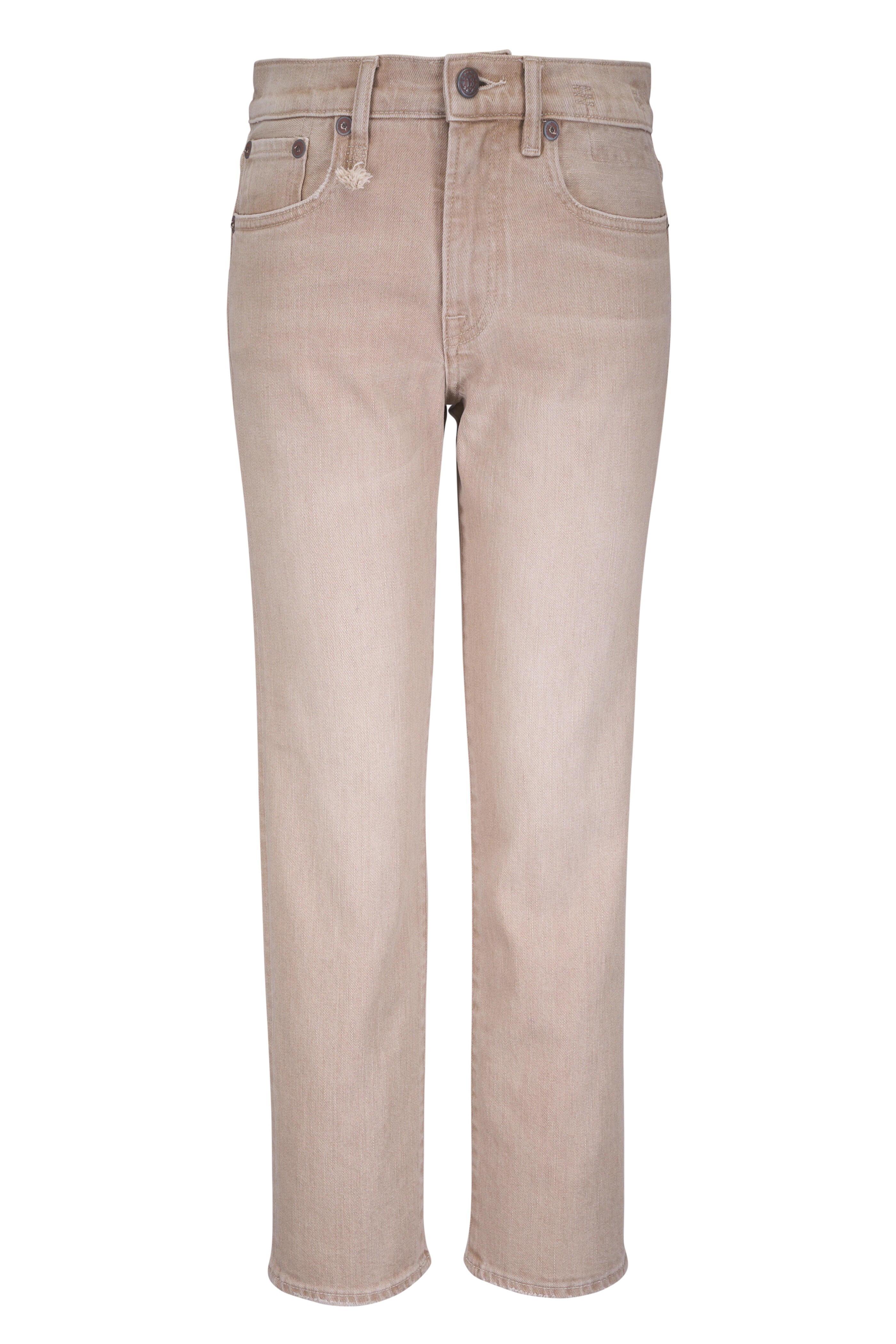 R13 - Romeo Khaki Cropped Jean