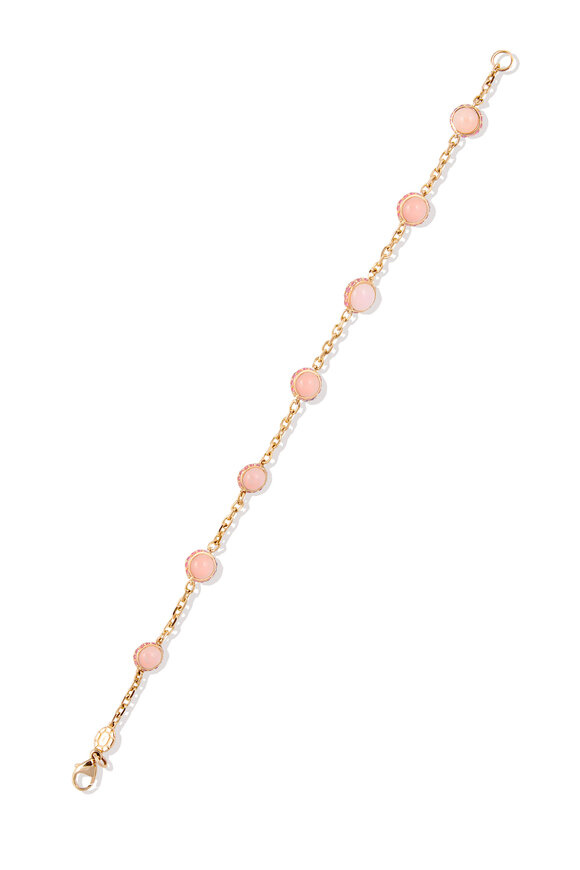 Campbell + Charlotte 14k Yellow Gold Found Cabochon Bracelet - view 2