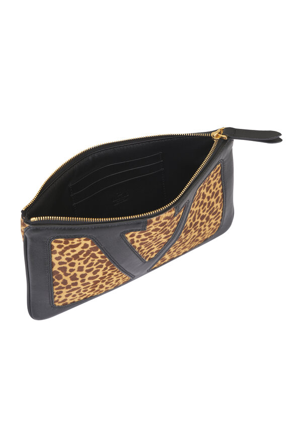 Valentino Garavani Viva Superstar Animal Print Pouch - view 5