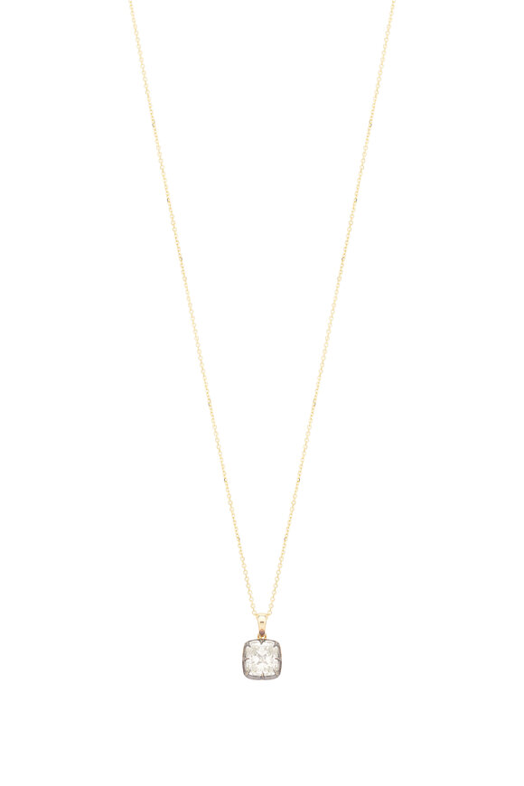 Lowy & Co 18k Yellow Gold Diamond Necklace