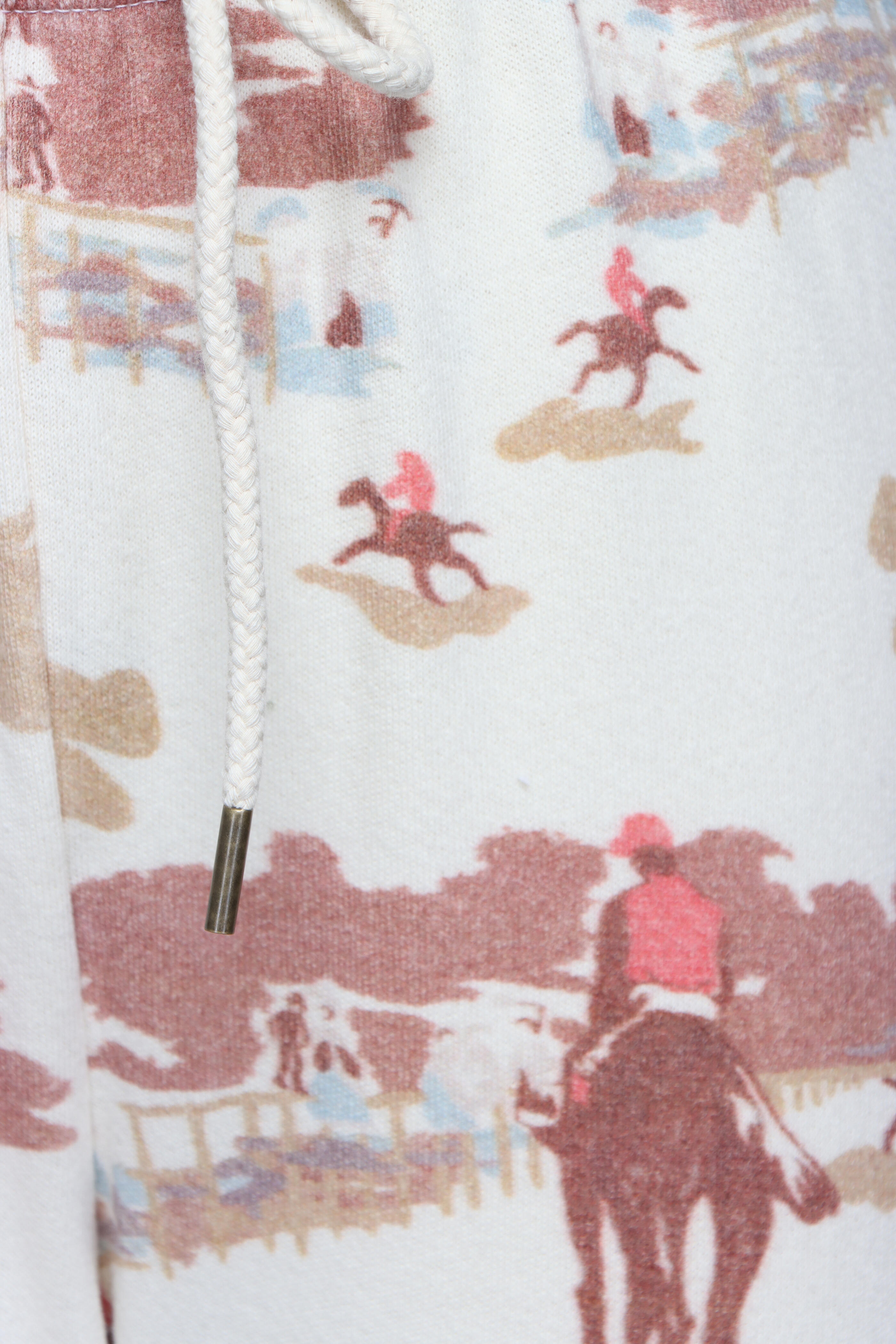 The Great - Stadium Riding Horses Print Sweatpant