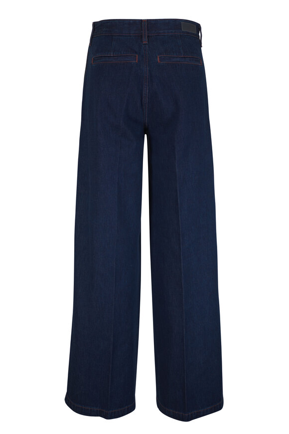 AG Deven Selvage Access High-Rise Wide Leg Jean - view 2