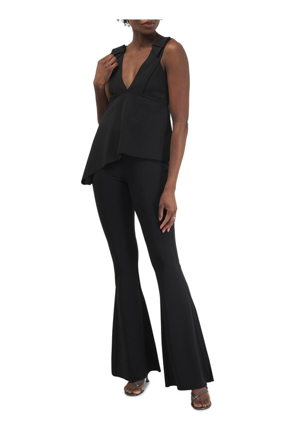 Dorothee Schumacher - Soft Shape Black Flare Pant