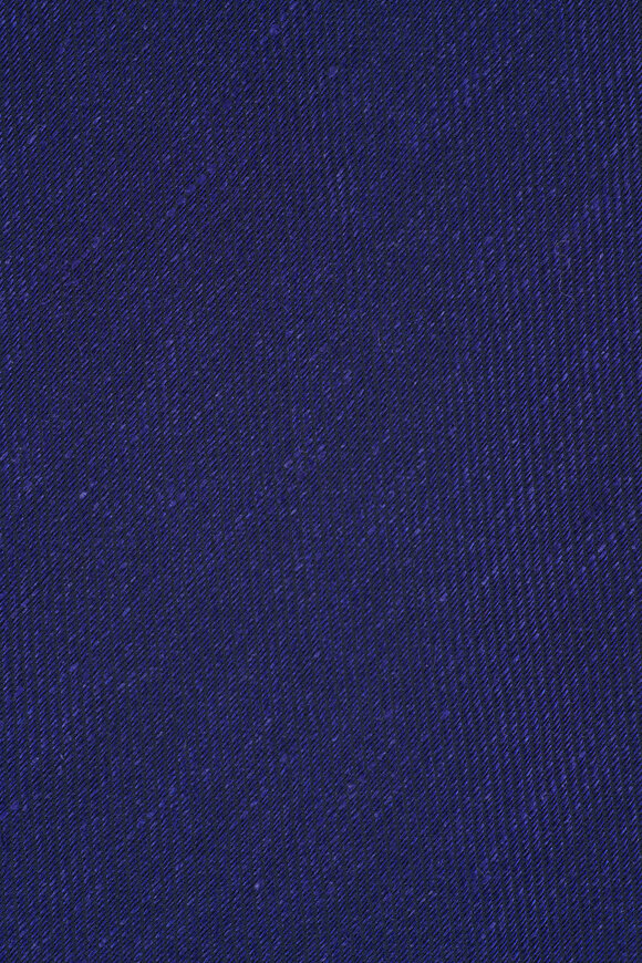 Canali - Navy Blue Linen & Cotton Necktie