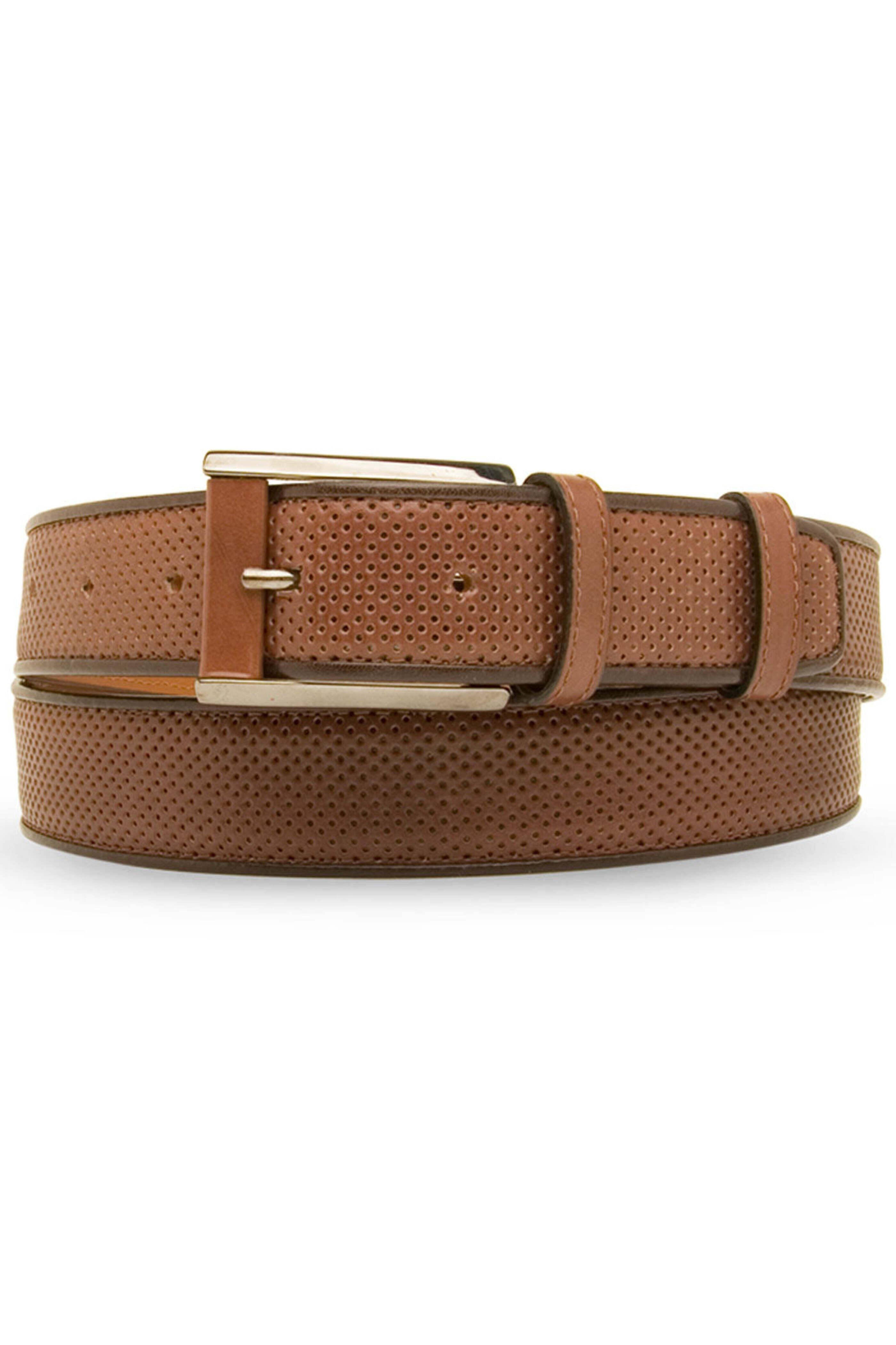 Artioli - Calf Leather Belt in Taupe Brown