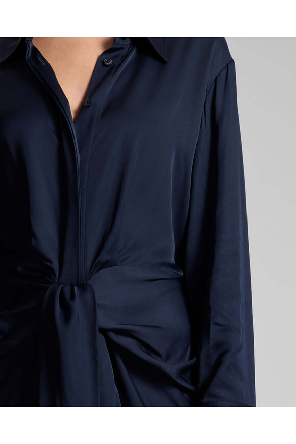 A.L.C. - Dark Sapphire Mia Shirtdress