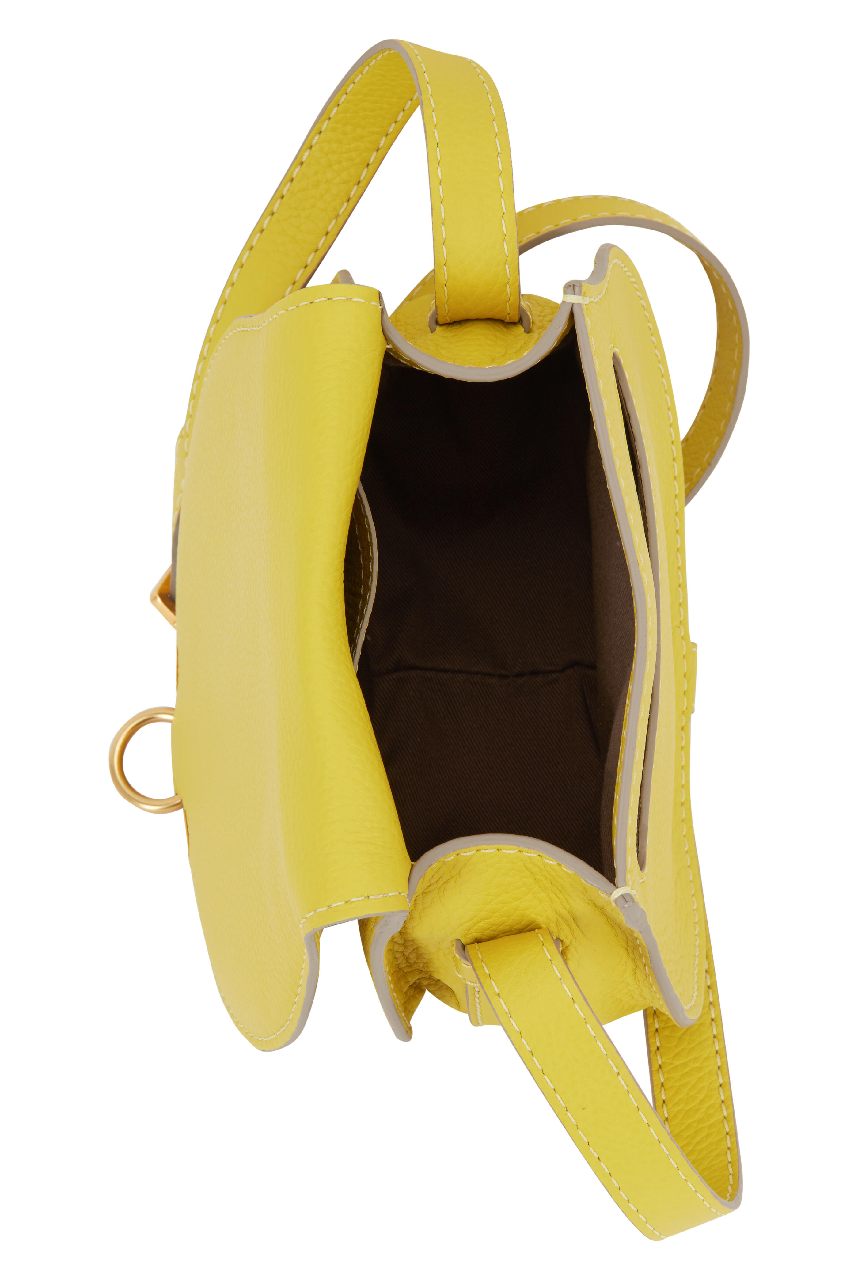 ☆【Chloe】☆marcieマーシースモール ショルダーバッグYELLOW☆ Chloe' `marcie` small saddle bag - Yellow | CHC22AS680I31703