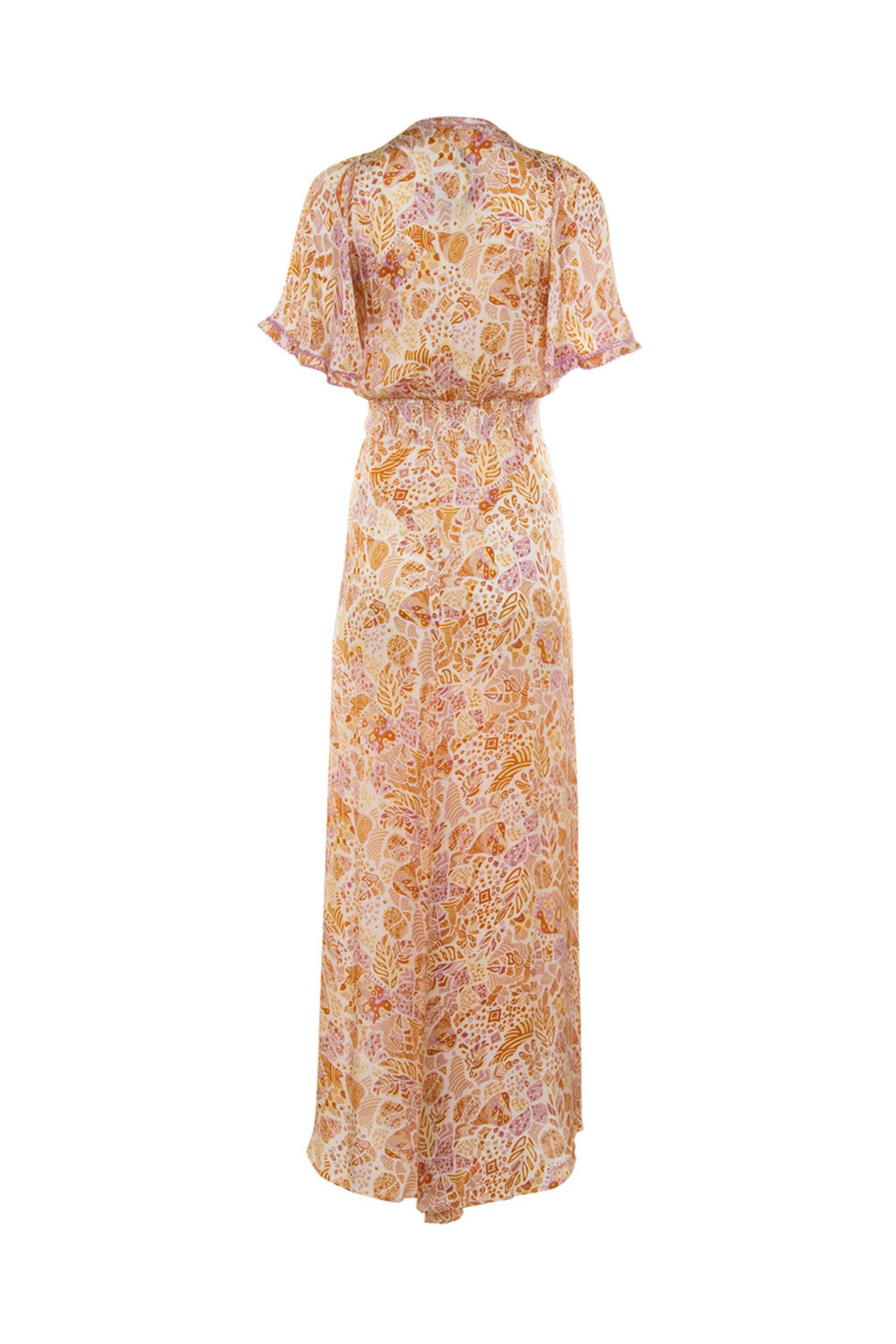 Poupette St Barth - Orange Chagall Mabelle Maxi Dress