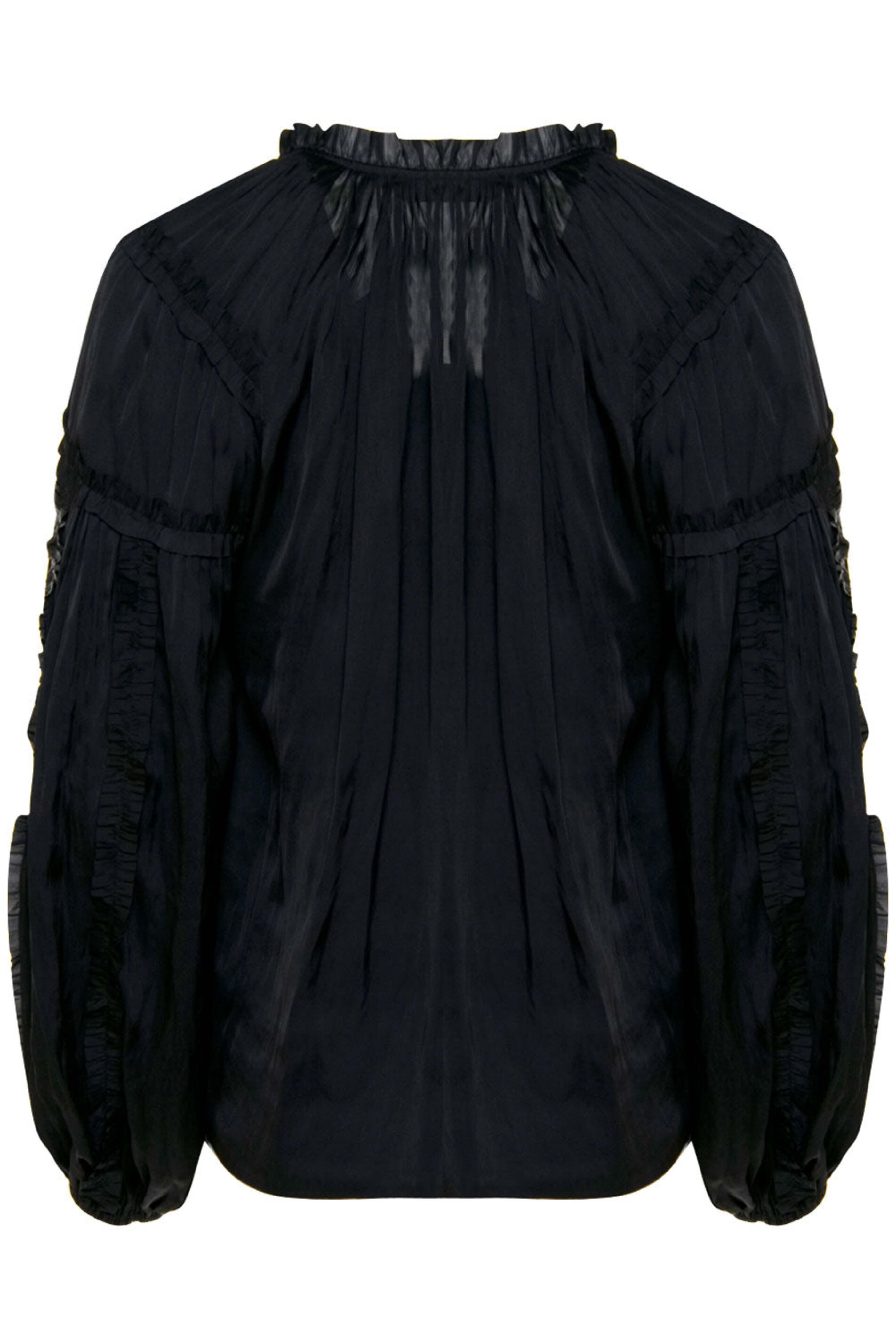 Ulla Johnson - Midnight Long Sleeve Maeve Blouse