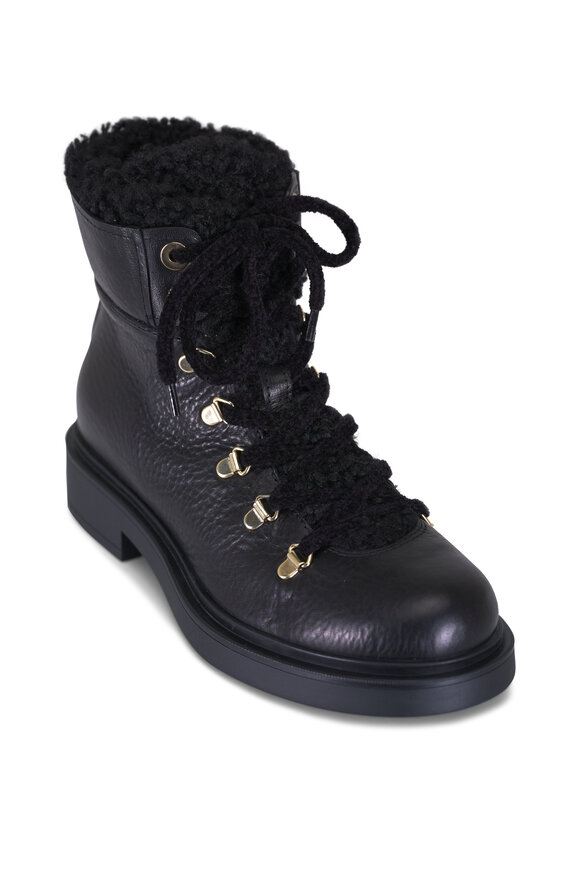 AGL Loren Cool Black Leather Low Boot - view 1