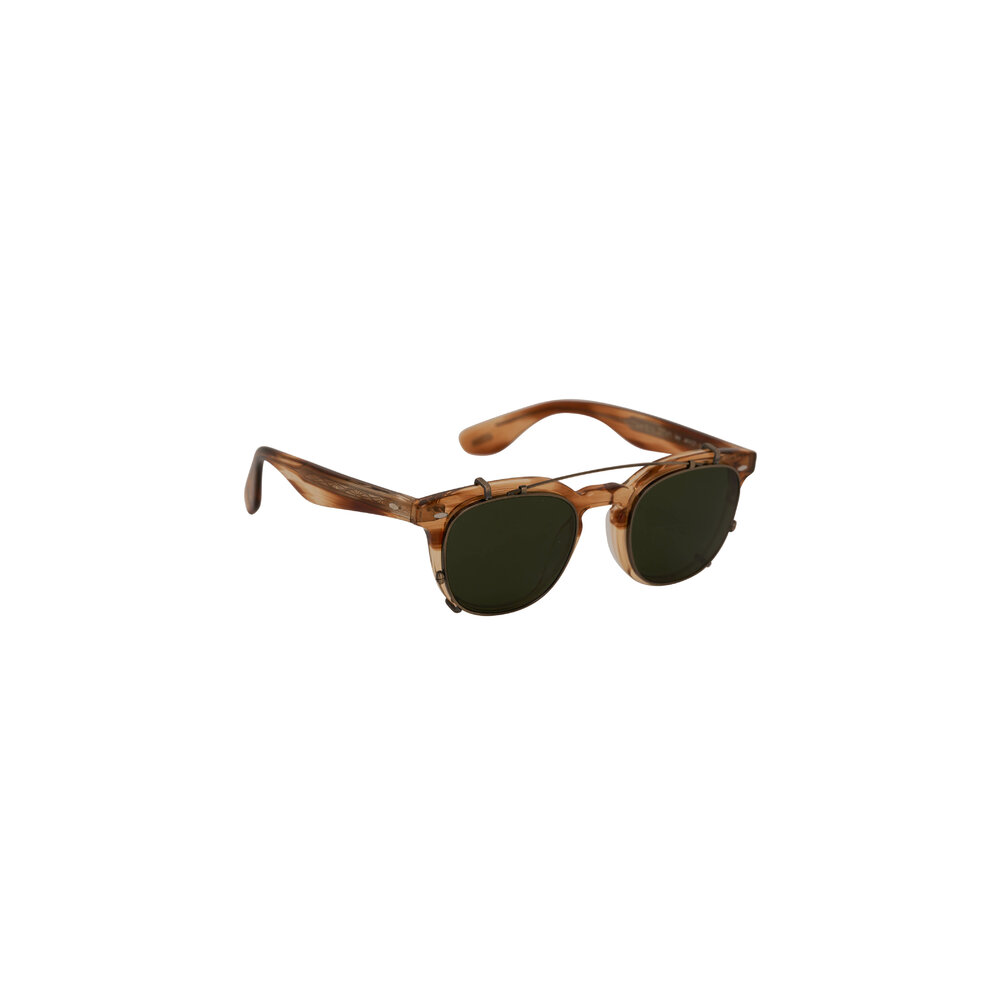 Oliver Peoples - Brunello Cucinelli Jep Honey Sunglasses