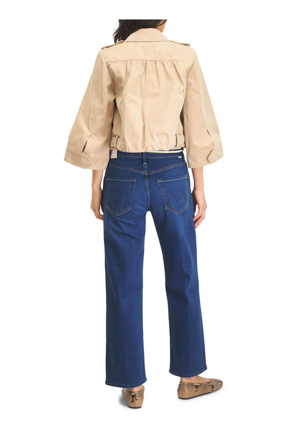Dorothee Schumacher Luxury Layer Tan Cropped Jacket - view 3