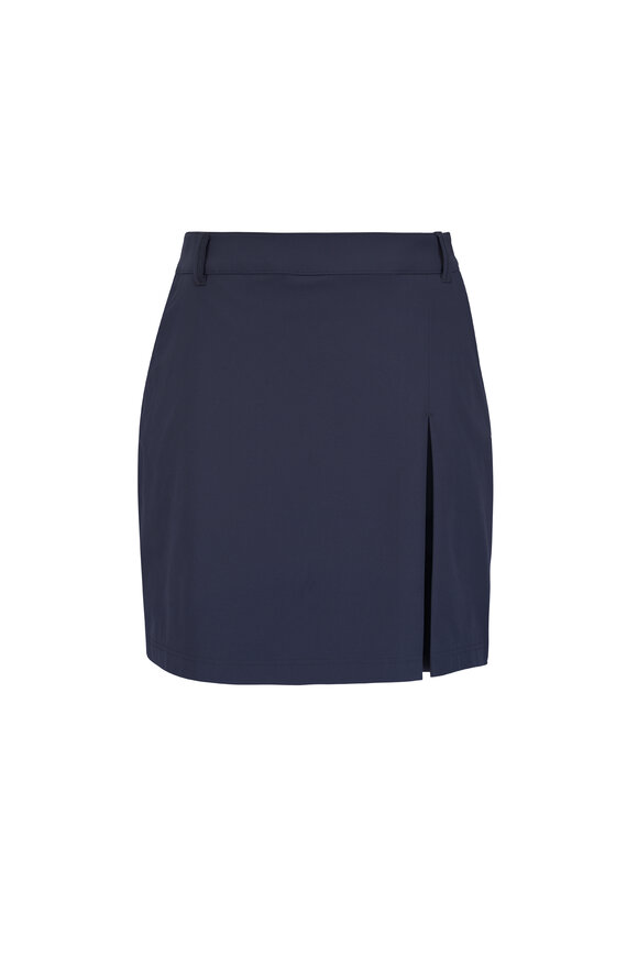 Bogner Milia Navy Blue Golf Skirt - view 1