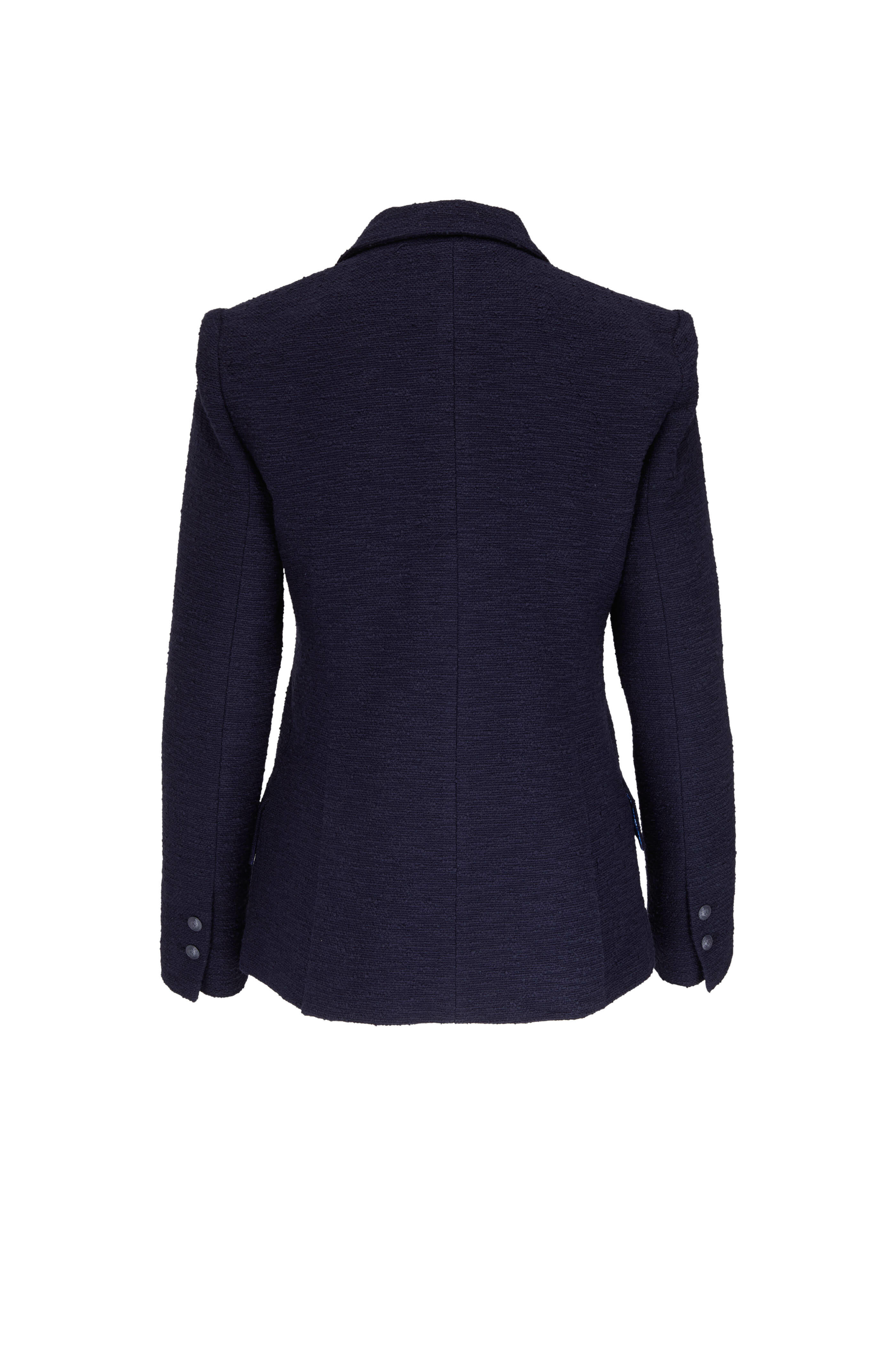 L'Agence - Chamberlain Midnight Blue Tweed Blazer