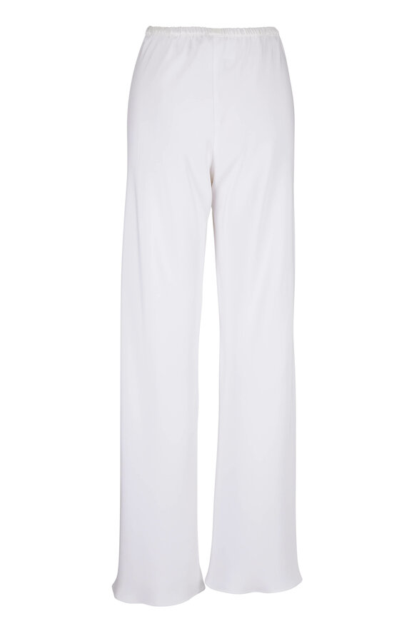 Peter Cohen - Bias Bright White Wide Leg Pant