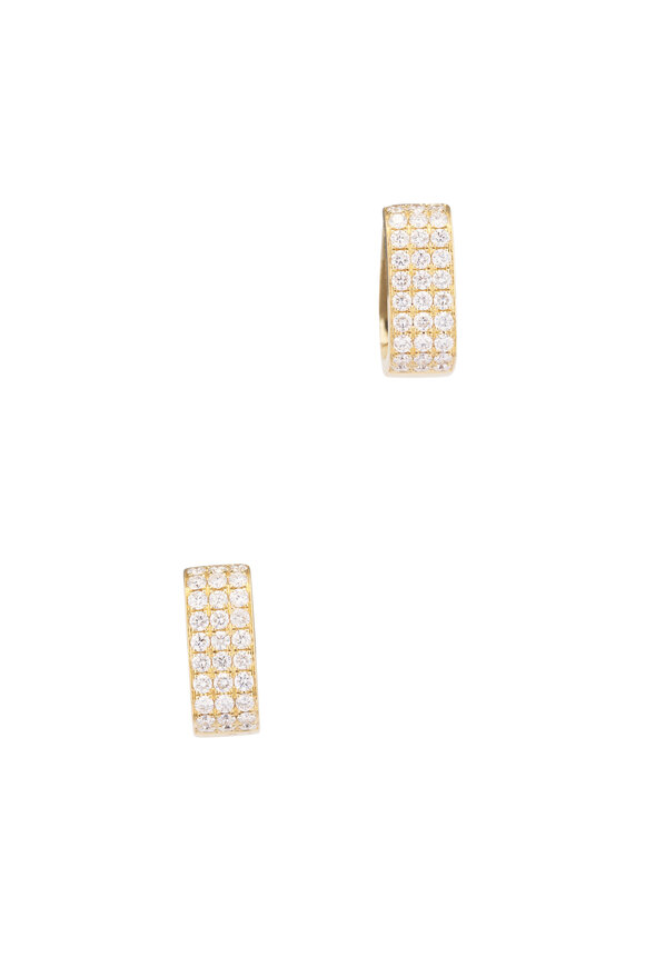 PASQUALE BRUNI てんとう虫ブローチ　k18 Pasquale Bruni - Bon Ton Diamond & Rose Quartz Earrings