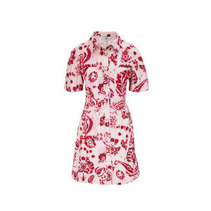 関税込【ETRO】Cotton shirt dress ETRO Belted paisley-print cotton-poplin midi shirt dress
