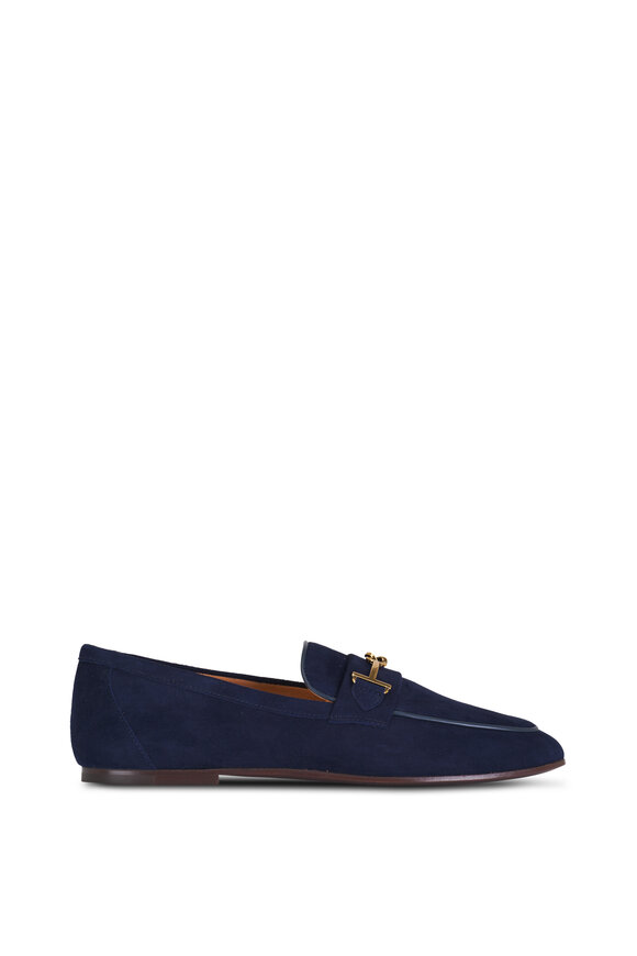 Tod's - Galassia Galaxy Suede T-Ring Moccasin 