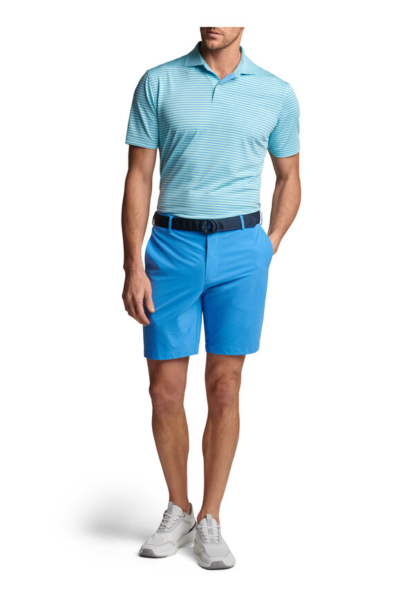 Peter Millar - Miles Blue Performance Jersey Polo