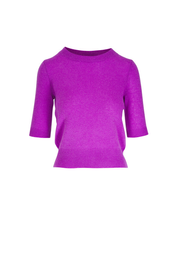 Veronica Beard - Shana Orchid Dusk Cashmere Sweater 