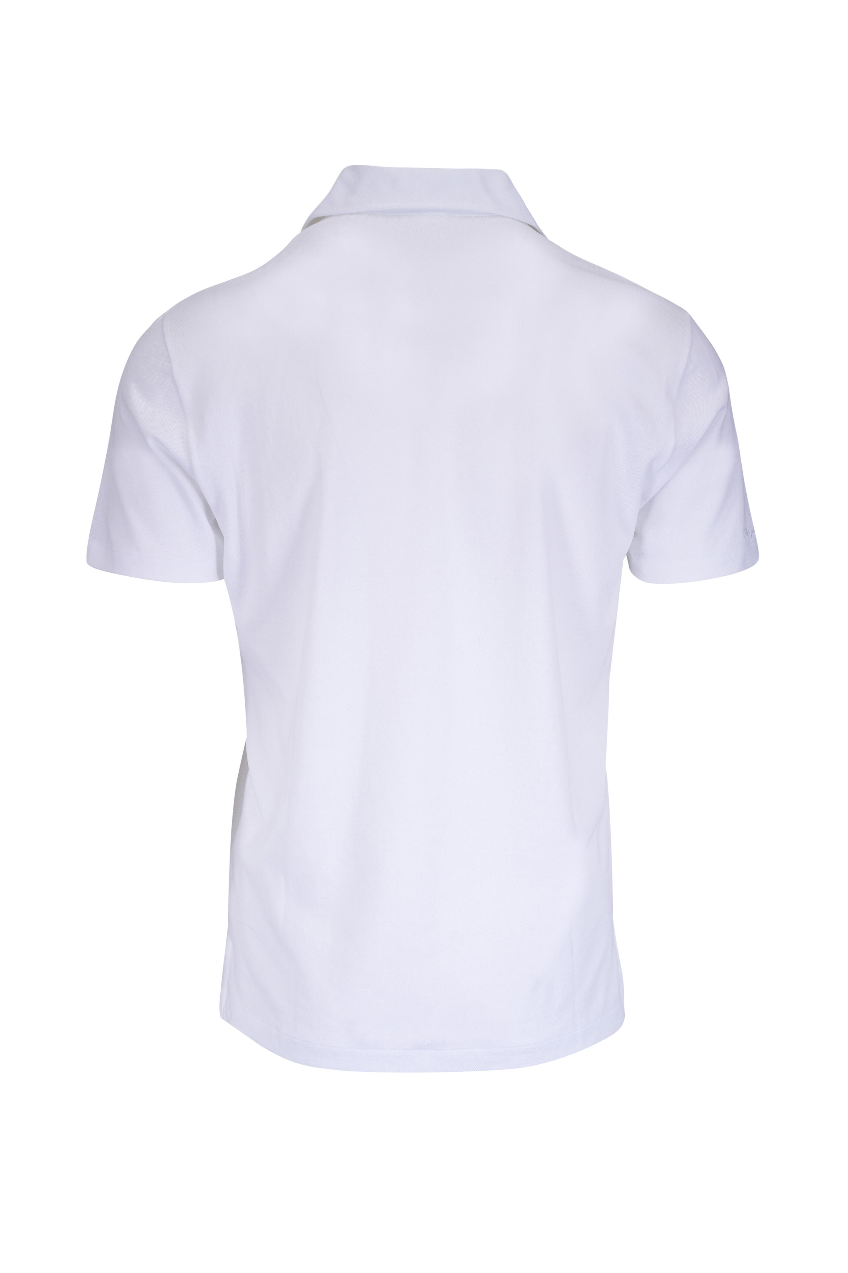 Ralph Lauren Purple Label - White Cotton Polo
