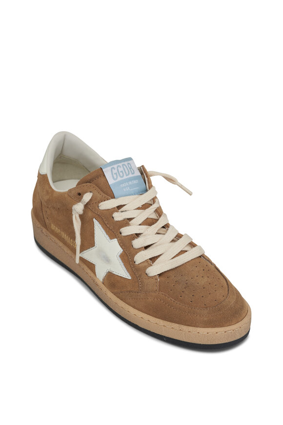 Golden Goose Ballstar Suede Low Top Sneaker