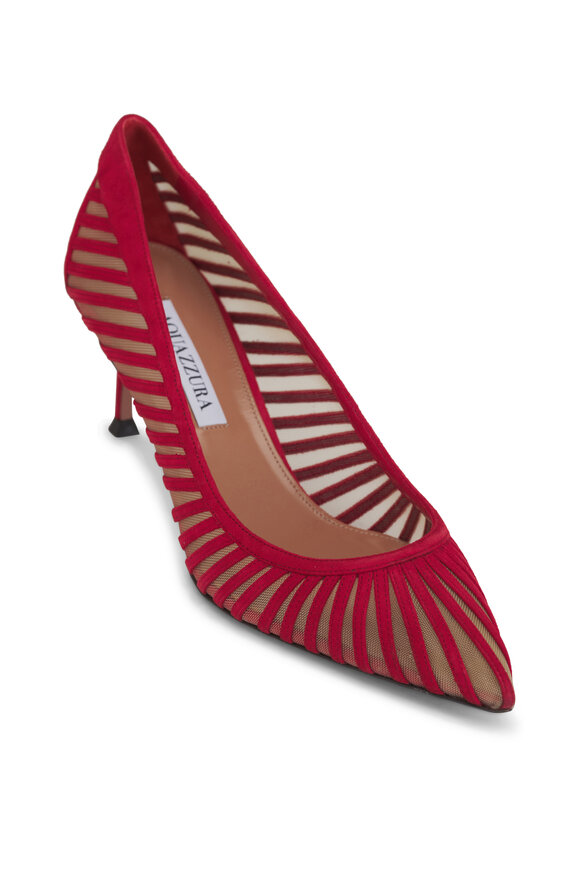 Aquazzura Passions Lipstick Pump, 65mm