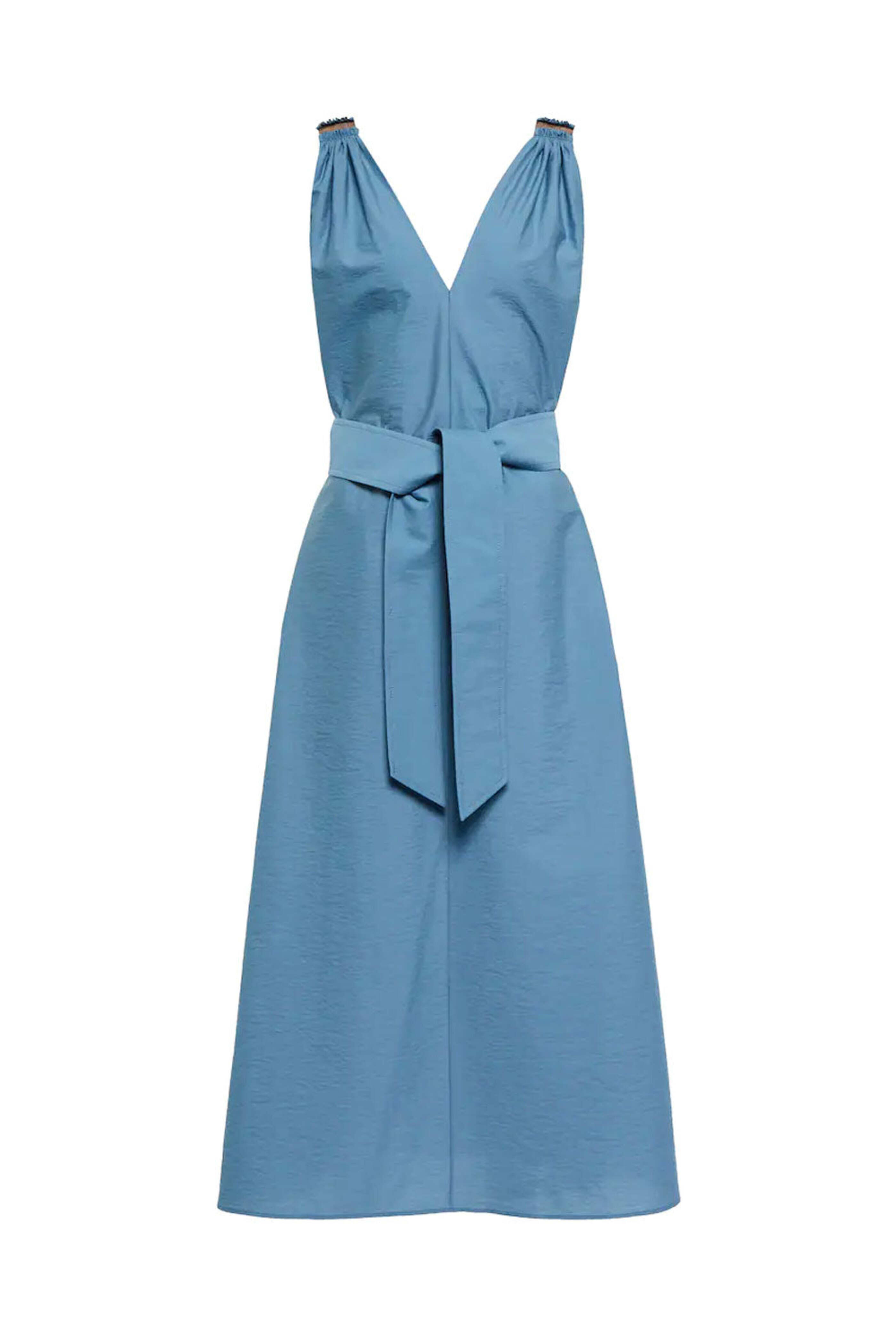 【関税＆送料込み】Brunello Cucinelli Dresses BRUNELLO CUCINELLI Belted silk crepe de chine shirt dress