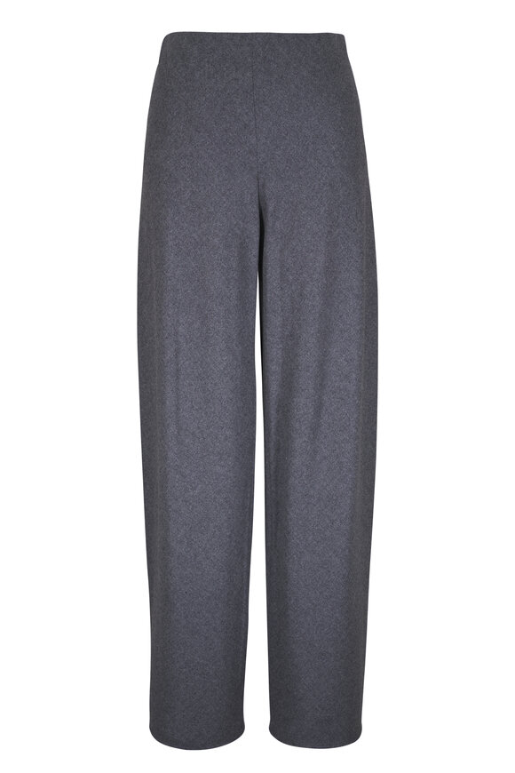 Vince Medium Heather Gray High-Rise Bias Pant