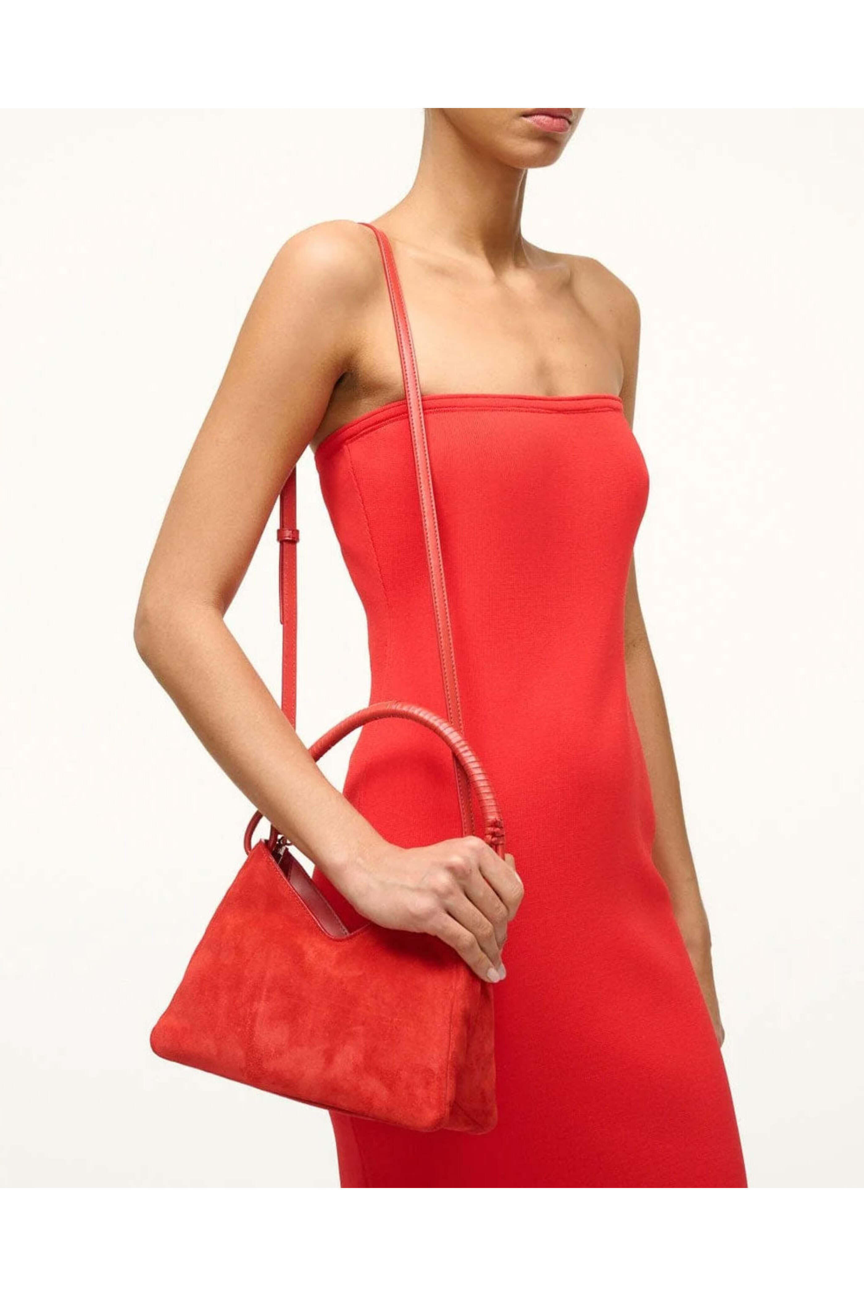 Staud - Valerie Shoulder Bag in Chili