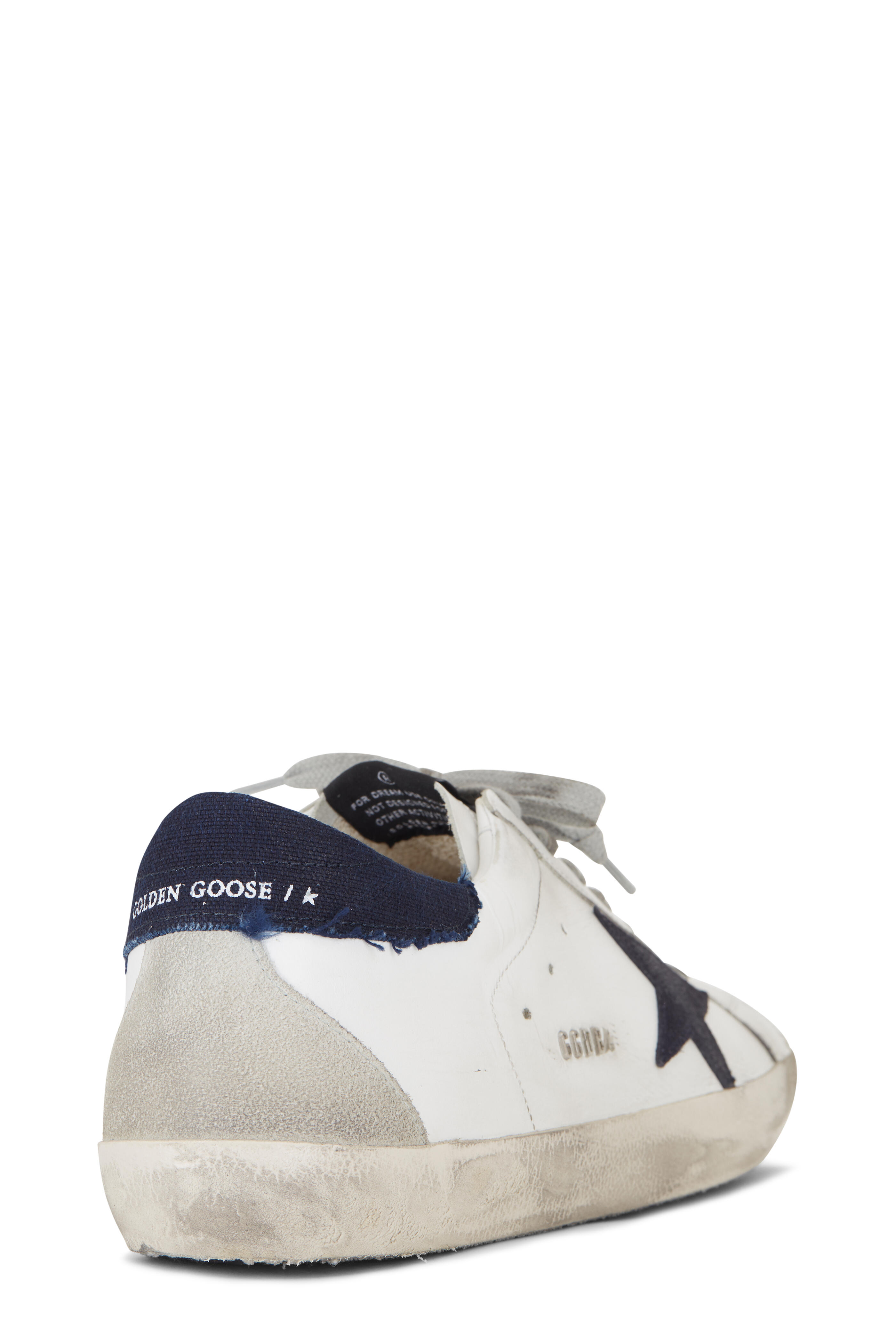 Golden Goose - Super-Star White Leather Low-Top Sneaker