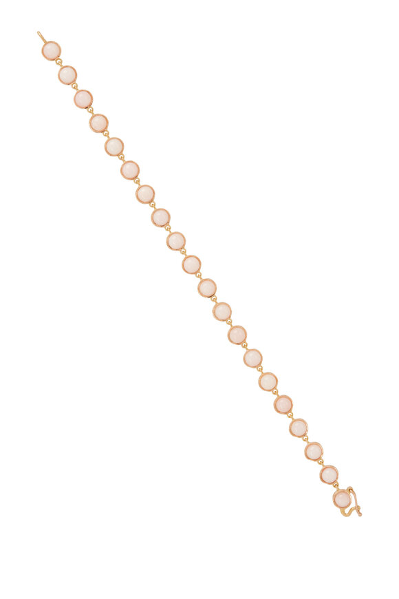 Irene Neuwirth Rose Gold Pink Opal Bracelet