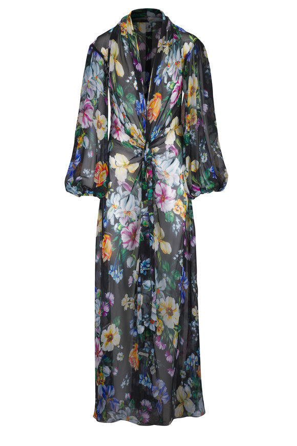 Zimmermann - Wonderland Floral Tubular Tiered Midi Dress