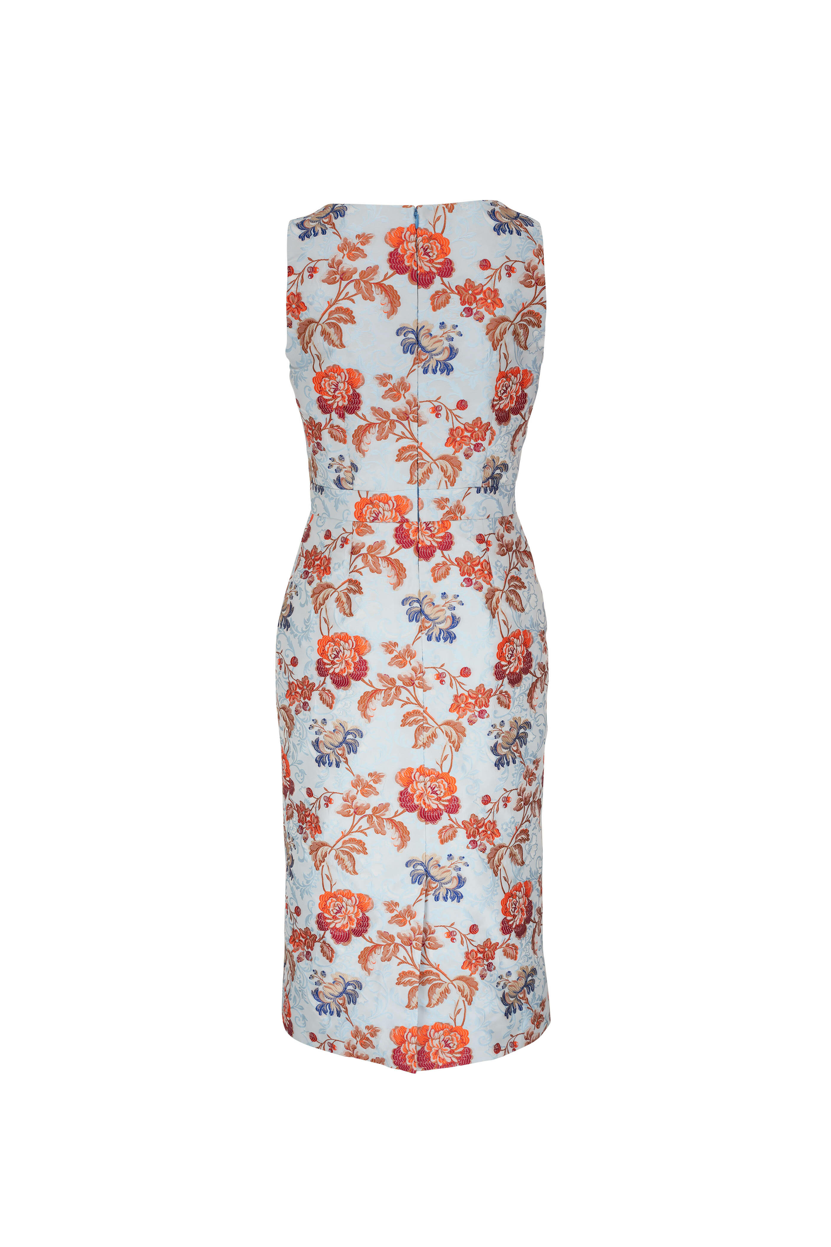【関税込み】ETRO FLORAL MIDI DRESS Etro Floral Midi Dress in Blue — UFO No More