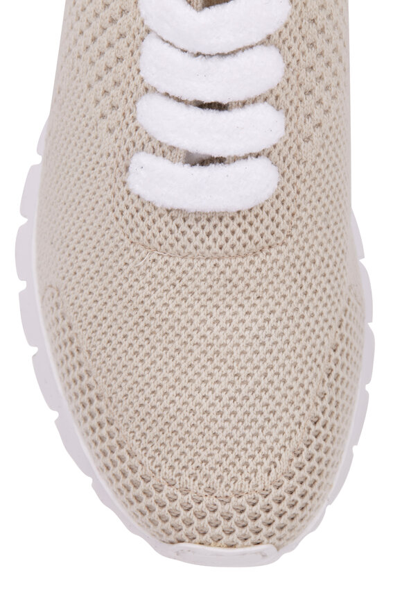 Kiton - Beige Cashmere Sneaker