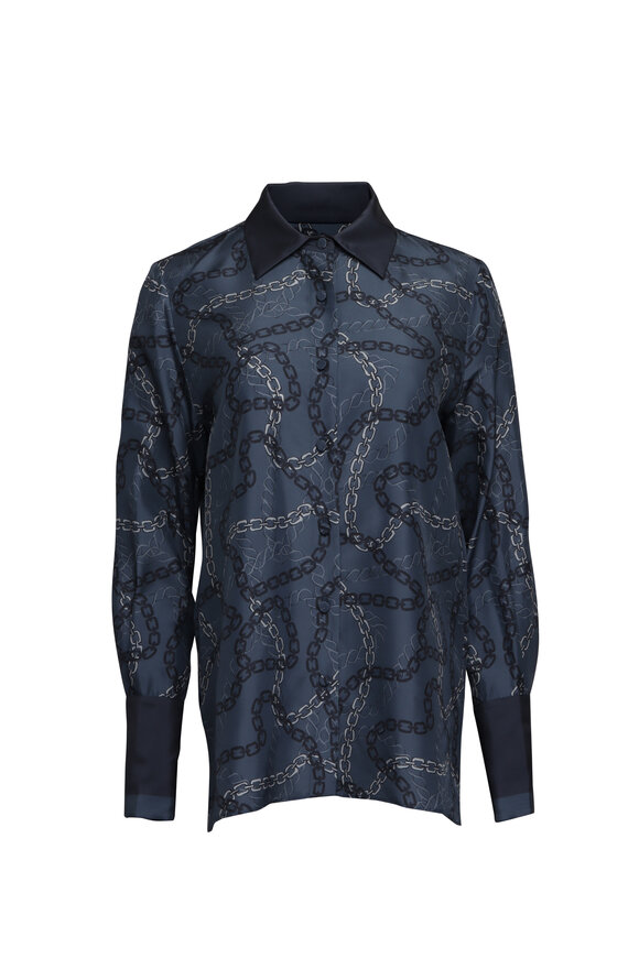 Giorgio Armani - Red & White Stripe Button Down Shirt