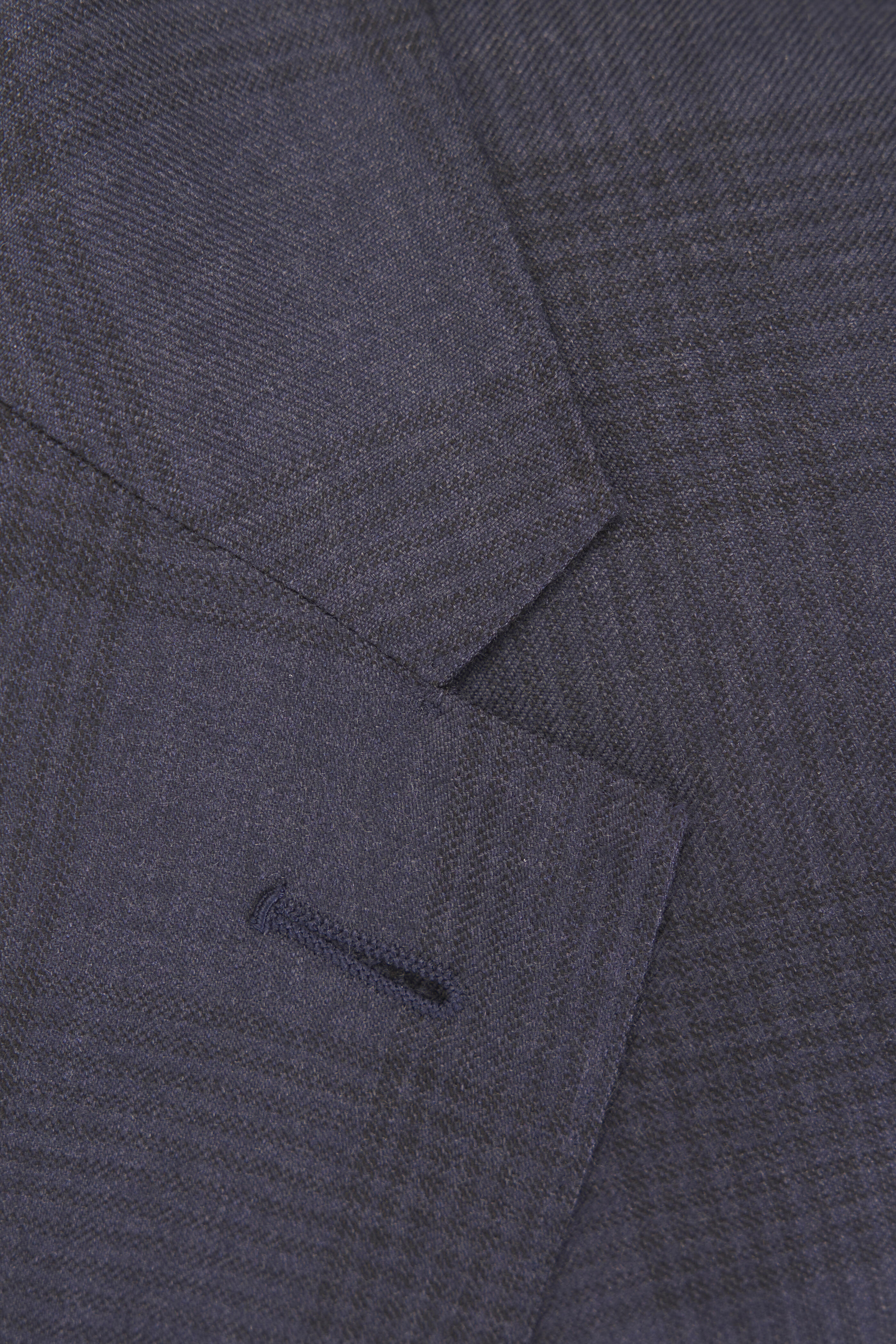 Zegna - Navy Plaid Cashmere & Silk Sportcoat - view 3
