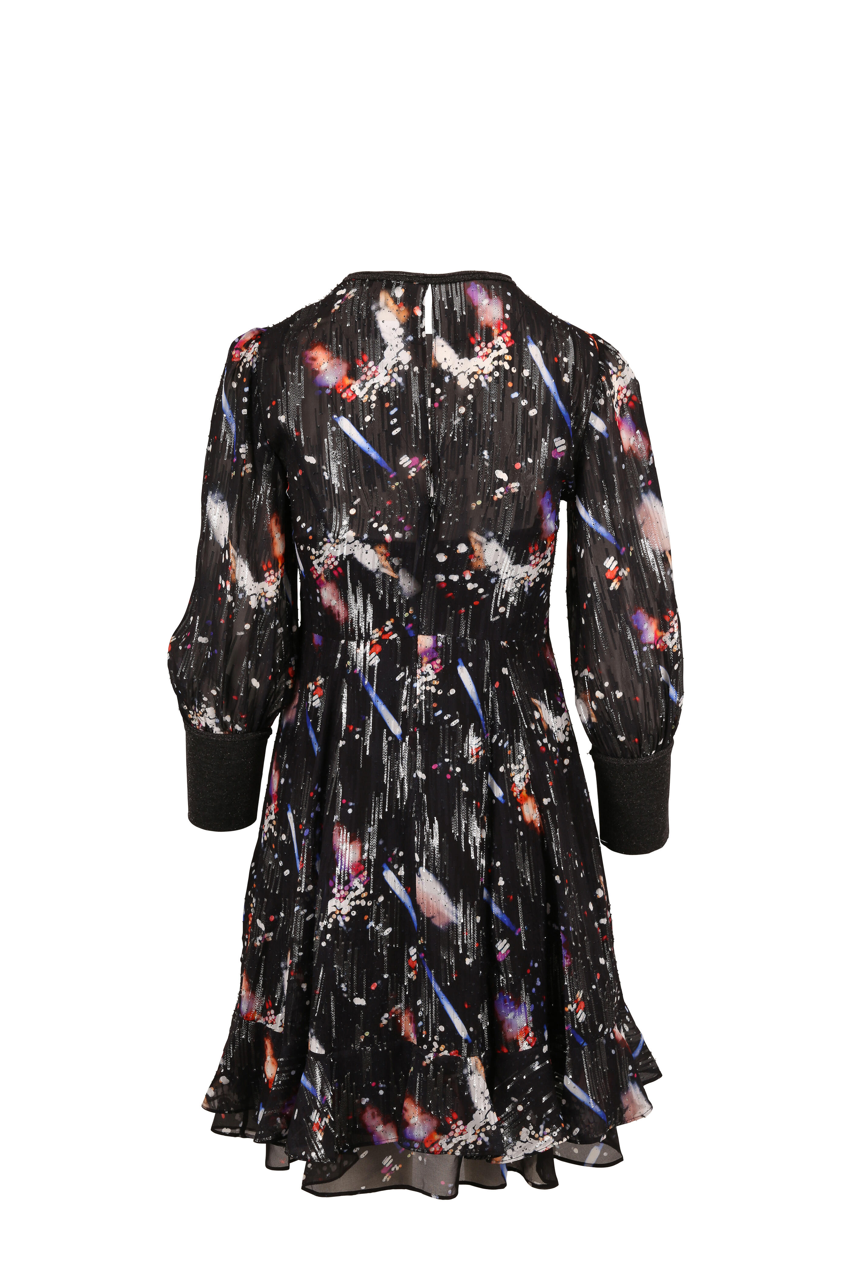 Dorothee Schumacher - Black Tokyo Lights Three-Quarter Sleeve Dress