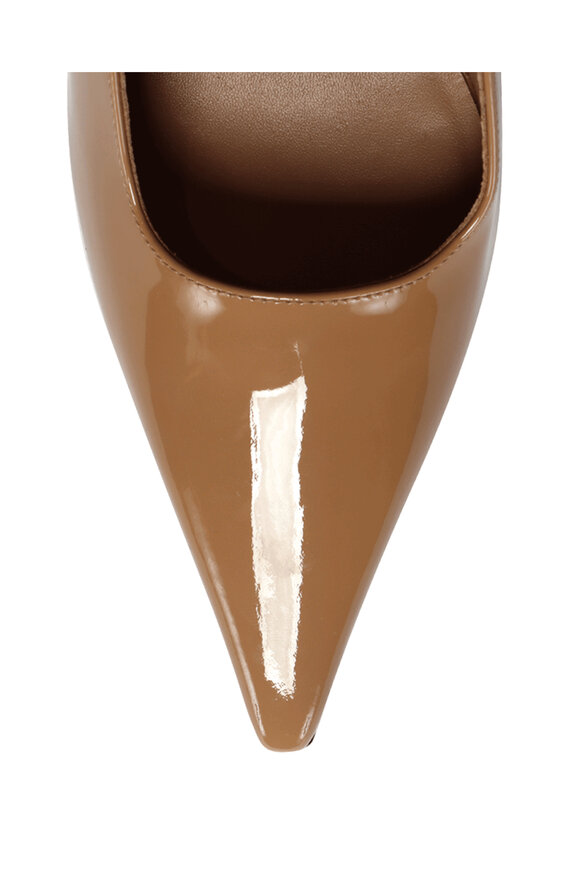 Jimmy Choo Ixia Biscuit Patent Leather Pump, 95mm - view 4