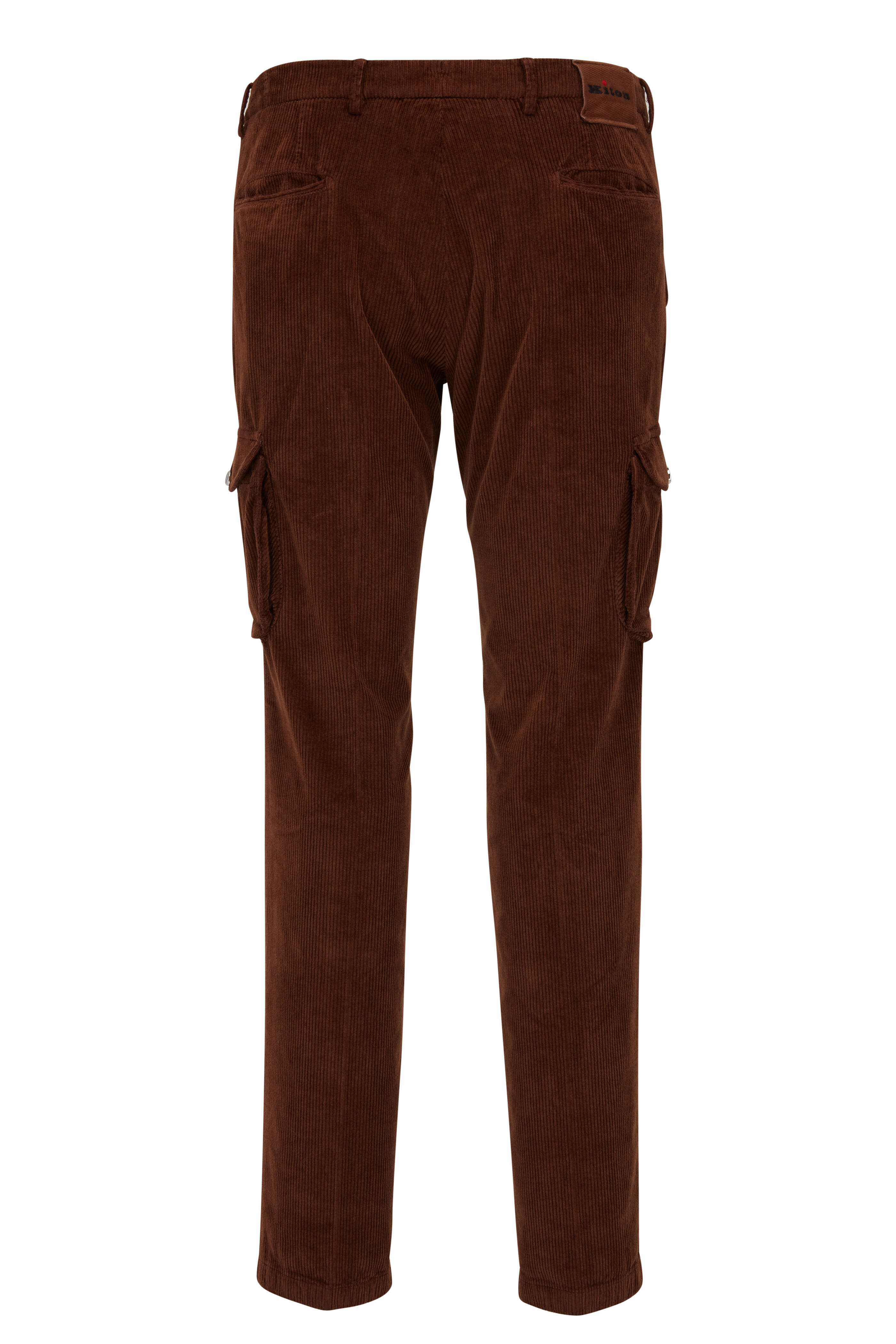 Kiton - Brown Corduroy Cargo Pant