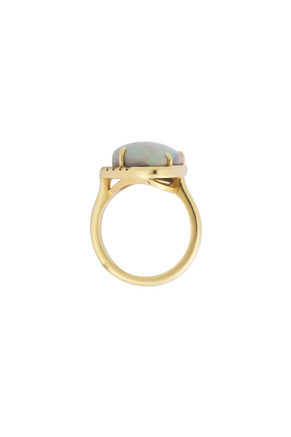 Lauren K Diamond & Opal Stella Ring - view 2