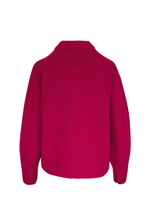 Guest in Residence Cozy Red Cashmere Cardigan - view 2