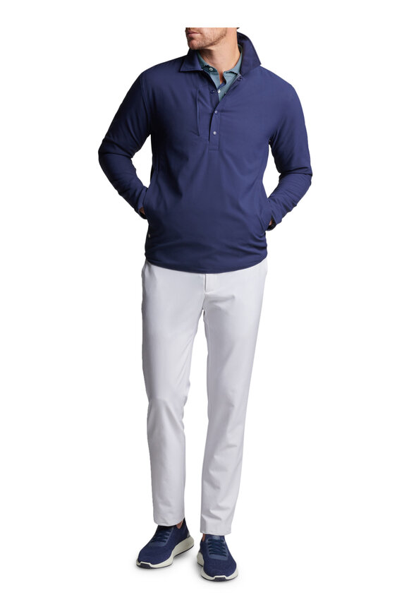 Peter Millar - Approach Navy Insulated Snap Shirt