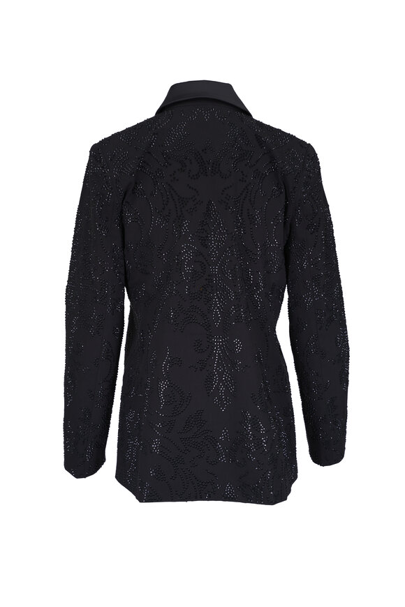 L'Agence - Jericho Black Embellished Blazer