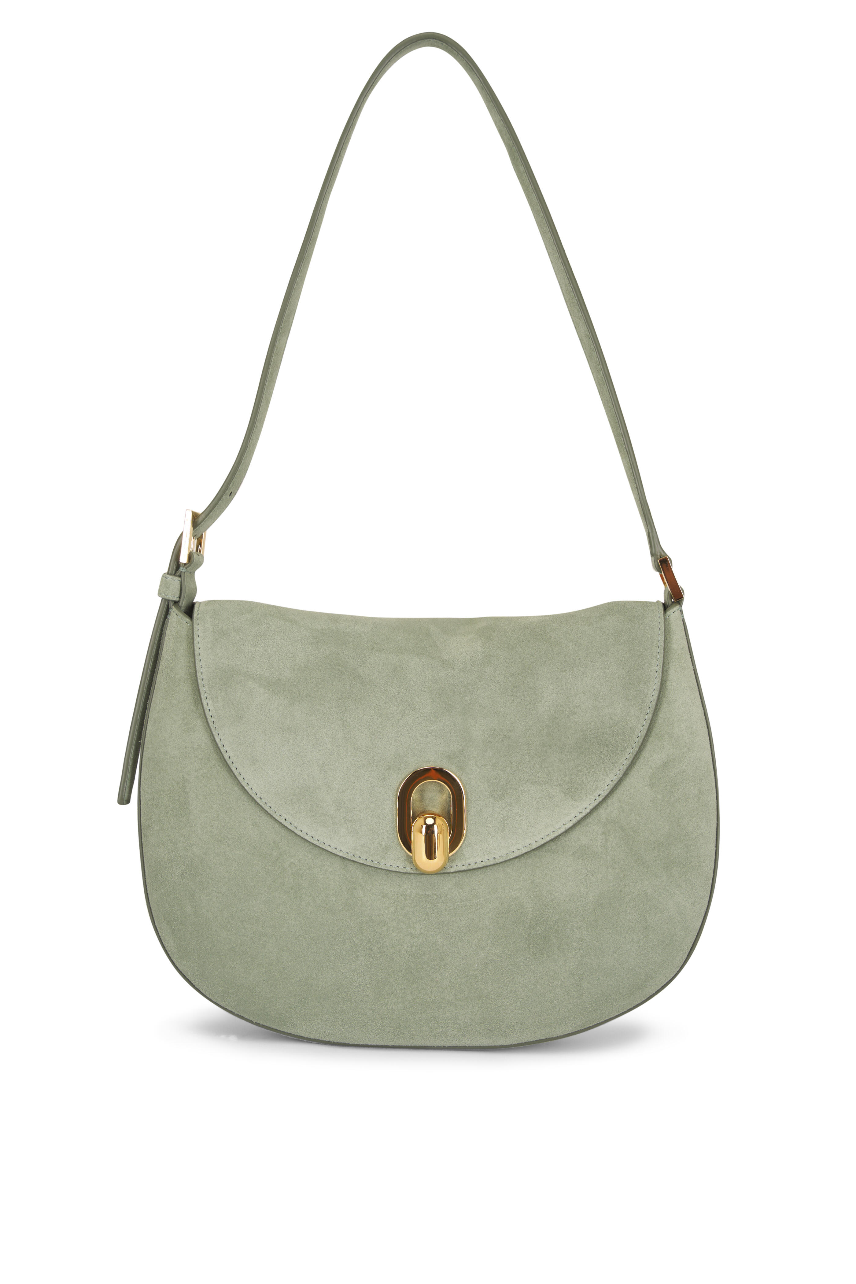 Savette - Small Tondo Cactus Suede Hobo - view 1